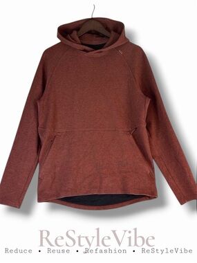 LULULEMON Women’s Size M Sweatshirt Hoodie Pullover Front Pocket Scuba